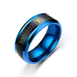 Everyday.Discount buy finger temperature rings tiktok facebook.customer rings with bodyheating measurements pinterest stainless fashionable silver blackcolor goldcolor rings instagram everyday streetwear fashionable men's jewelry rings free.shipping 