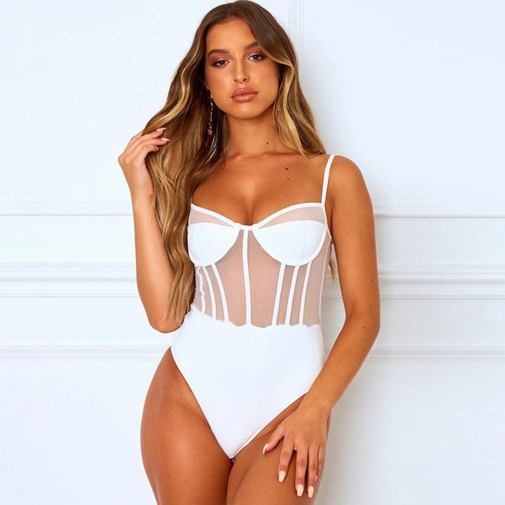 Everyday.Discount buy womens lace bodysuit tiktok pinterest lace beautiful striped embroidery bodysuit rompers instagram transparent mesh female nightwear underwear shapewear summer night clubwear wear the bodysuit with leggings heels skirts pant quality moda affordable prices everyday free.shipping 