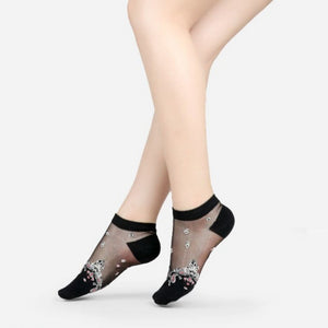 Everyday.Discount women's socks dresses heels halfsocks summer tights thin toesocks socks women nylonic invisible transparent sheer socks ankle length 