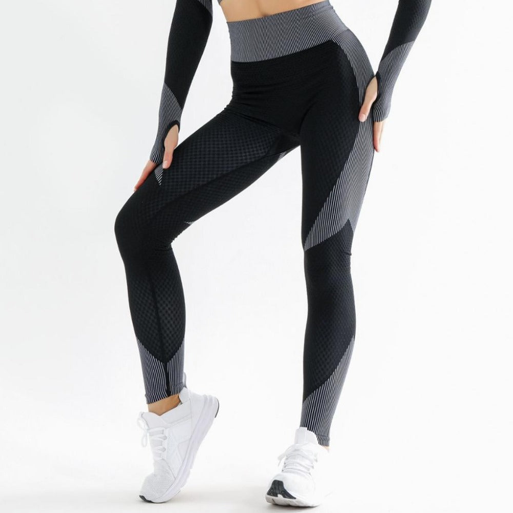 Everyday.Discount highwaist leggings women slimfit elastic pushup seamless ankle-length workout leggins