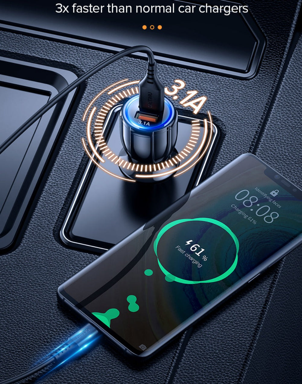 Everyday.Discount buy car phone charger pinterest quick charging ibatGRm universal fast charging cigarette  lighter tiktok facebook.ipad iphone samsung android ios apple phones chargers universal charging xtra ports everyday free.shipping