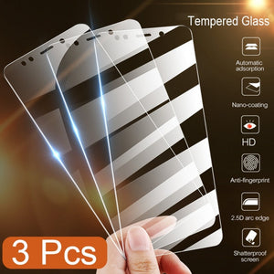 Everyday.Discount three pcs xiaomi redmi note phone glasses phone protection tempered glass phones screen.protector  