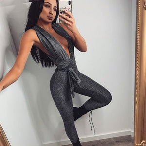 Everyday.Discount buy women's jump suits instagram summer nightout pinterst playful suits grey white colors v.neck tiktok jump suits facebook.women shiny sleeveless clubwear for women playsuit nightsuits bodywear photoshoot gifts free.shipping everyday.discount 