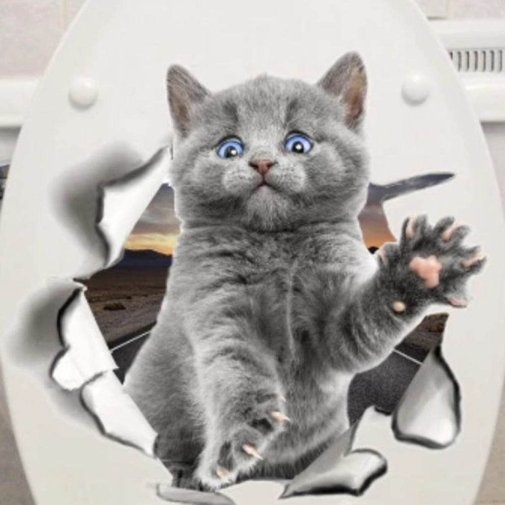 EveryDay.Discount interior mural cats wallstickers cat interior decoration decals adhesive kitchen furniture toilets cafe coffeecorner windows realistic wall ceiling cheap price cute personalized kitty decals