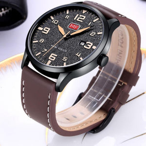 Everyday.Discount cheap men's watches vs wrist watches quartz leather everyday strap watch 