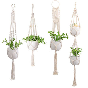 Everyday.Discount buy macrame flowerpots holder tiktok youtube videos pendants linked macrame holders hanging with ropes from ceiling potted plants facebookvs plants hanging from balcony pinterest interior decoration potted plants indoors outdoors window potted plants hanging wall flowerpot plants for wall fence window railing inside outside instagram apartments balcony shoponline everyday free.shipping 