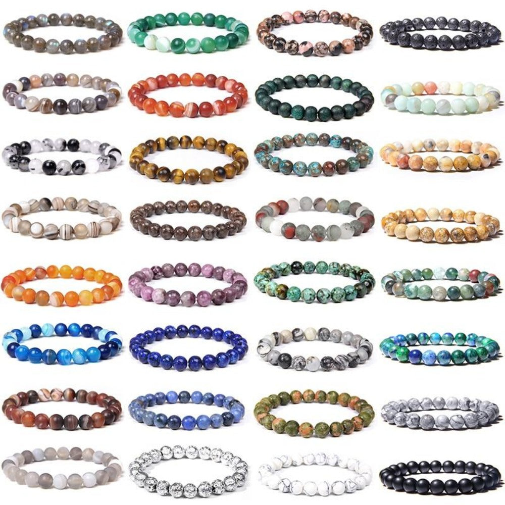 Everyday.Discount unisex beads bracelets buddhism feng shui obsidian stone beads wristband inspiration charm friendship couple lovers friends natural stones vs beaded buddha summer beach cute elastic gemstone quartz beads bracelets