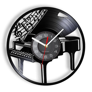 Everyday.Discount wallclock music instruments designed clock music notes melody musicians ledlight wall clocks unique designed decoration analog not thicking quartz movement frameless luminous wallclock music instruments designed clock 