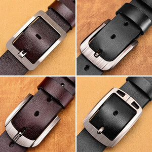 Everyday.Discount men's genuine leather waist belts tooled cowskin narrow wide waistband good belts adjustable buckles giftset cheap cowhide leather belts italian vs europe old fashioned quality belts with buckle 