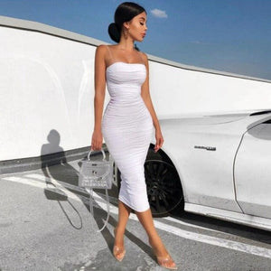 Everyday.Discount buy womens bodycon instagram summer dresses fashionable ruched ribbed sleeveless bodycon tiktok women ankle dresses pinterest nightout europe usa style clubwear summer bohoo facebookwomen classy backless slimming bridal weddings partywear solid dresses summer shoponline partydress girlz bodycon everyday free.shipping