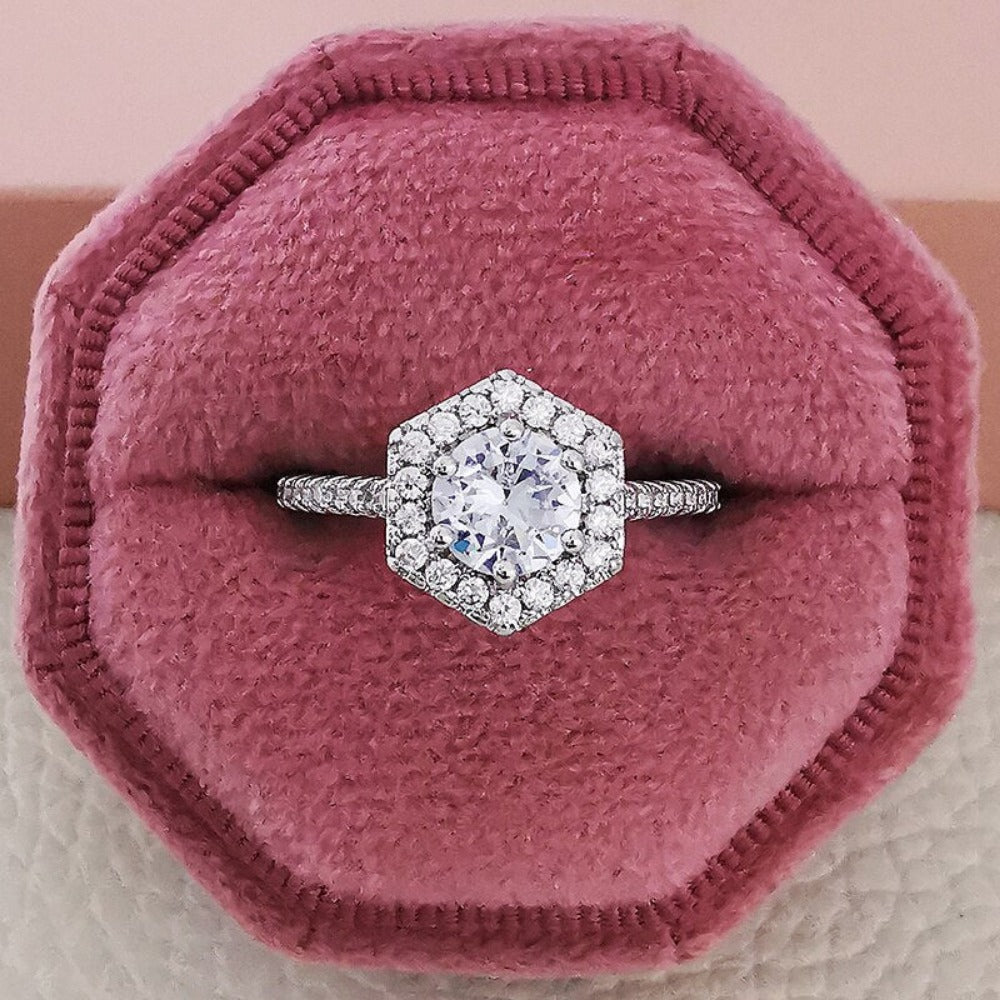 Everyday.Discount women's rings diamond crystal zircon stones inlay silver color rings women romantic cubic zirconia rings cheap everyday wear hypoallergenic jewelry   