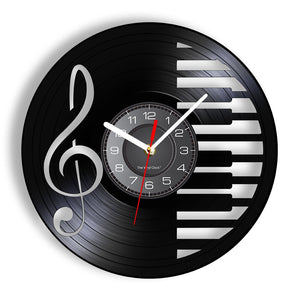 Everyday.Discount wallclock music instruments designed clock music notes melody musicians ledlight wall clocks unique designed decoration analog not thicking quartz movement frameless luminous wallclock music instruments designed clock 