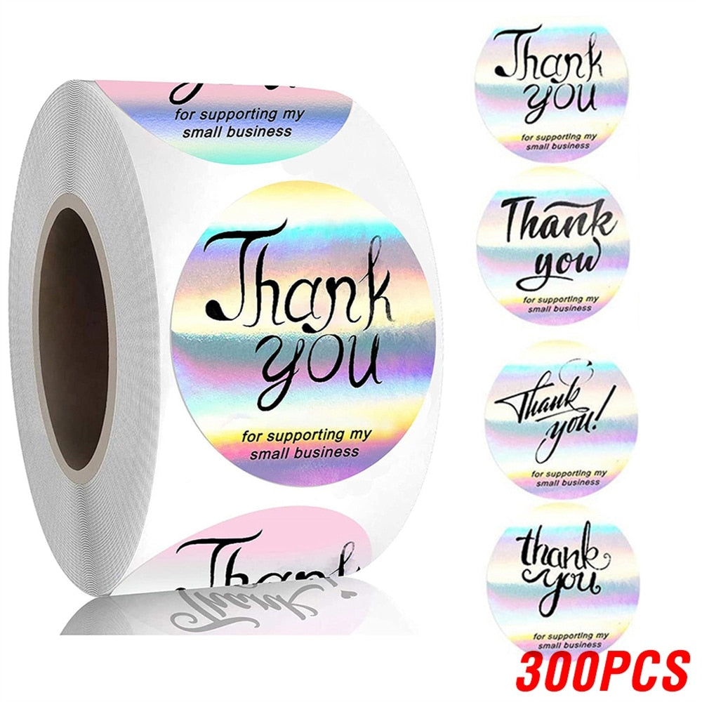 Everyday.Discount rainbow pattern thank you decals adhesive tiny apreciation decal boutiques wrapping supplies envelope sealing decals shiny color patterns self adhesive packaging decal personalized decoration birthday purchase gifts tiny decal weddings bridal custom sticky round thank you message supporting purchase stickersroll decals