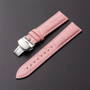 Everyday.Discount leather straps for watches replacement cowhide tooled leather watchband watches vs fashionable watchbands for wristwatches various color style cowhide leather watchstrap mood tracker