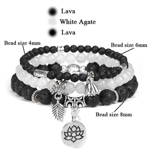 Everyday.Discount unisex beads bracelets buddhism feng shui obsidian stone beads wristband inspiration charm friendship couple lovers friends natural stones vs beaded buddha summer beach cute elastic gemstone quartz beads bracelets  