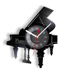 Everyday.Discount wallclock music instruments designed clock music notes melody musicians ledlight wall clocks unique designed decoration analog not thicking quartz movement frameless luminous wallclock music instruments designed clock 