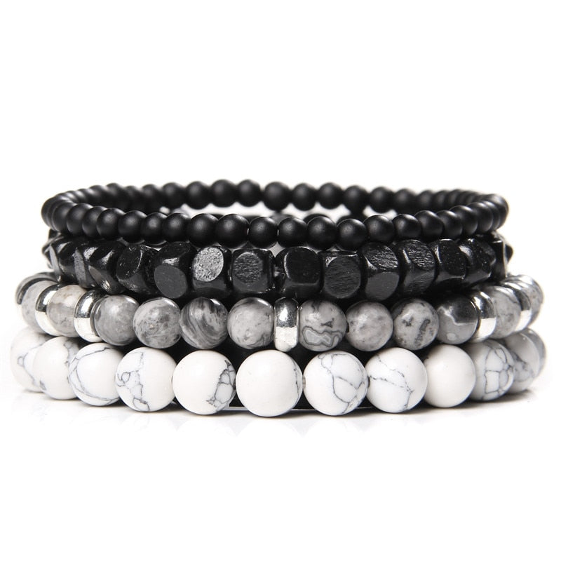 Everyday.Discount unisex beads bracelets buddhism feng shui obsidian stone beads wristband inspiration charm friendship couple lovers friends natural stones vs beaded buddha summer beach cute elastic gemstone quartz beads bracelets  