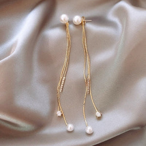 Everyday.Discount women earrings crystal jewelry vs cheap celebrity tassels earrings hanging pearl crystal zirconia fashionable zircon simulation pearl everyday wear cheap jewelry