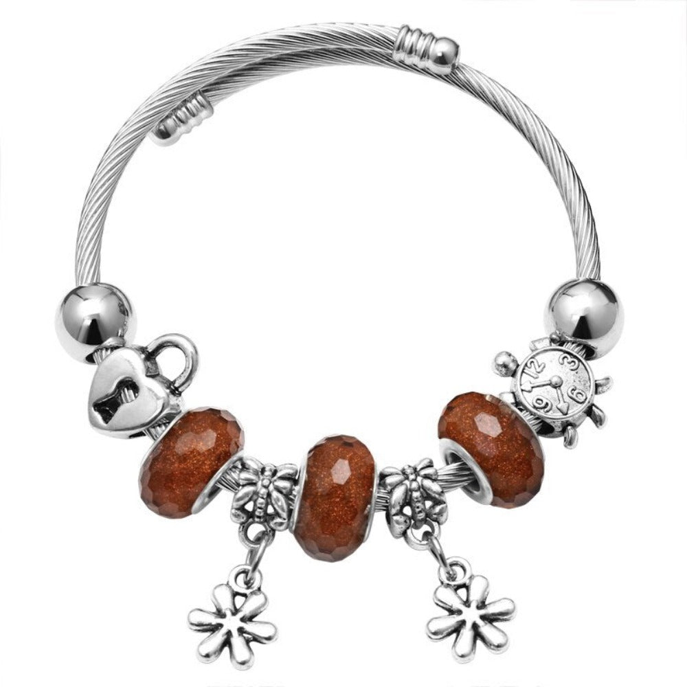 Everyday.Discount women charm beads bracelets bangles pendants cheap jewelry