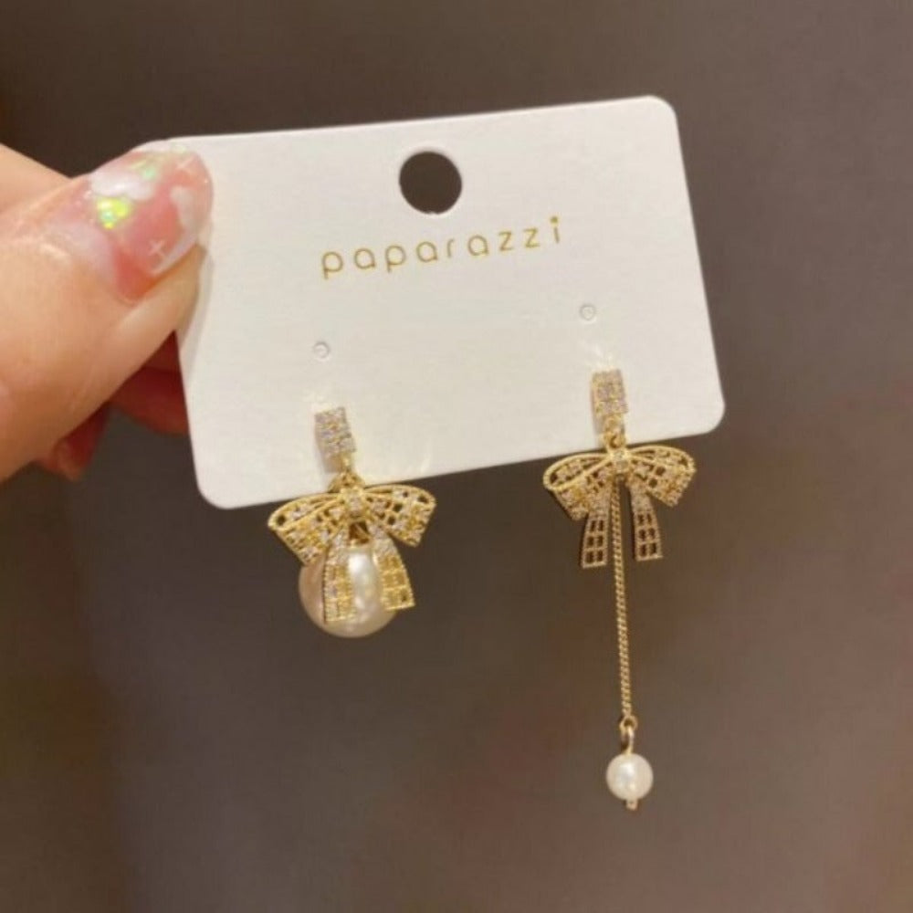 Everyday.Discount women's earrings cheap prices celebrity tassels crystal jewelry earrings earrings cubic zircon stones ear rings crystal bowknot various colors eye-catching gifts for women  