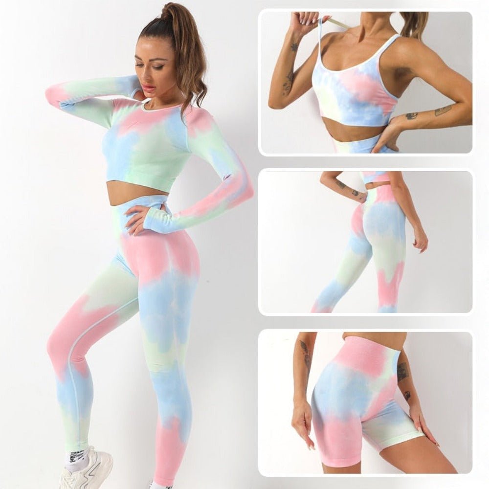 Everyday.Discount women yogaset workout sportswear gymfit clothing sports bra highwaist leggings sports suits