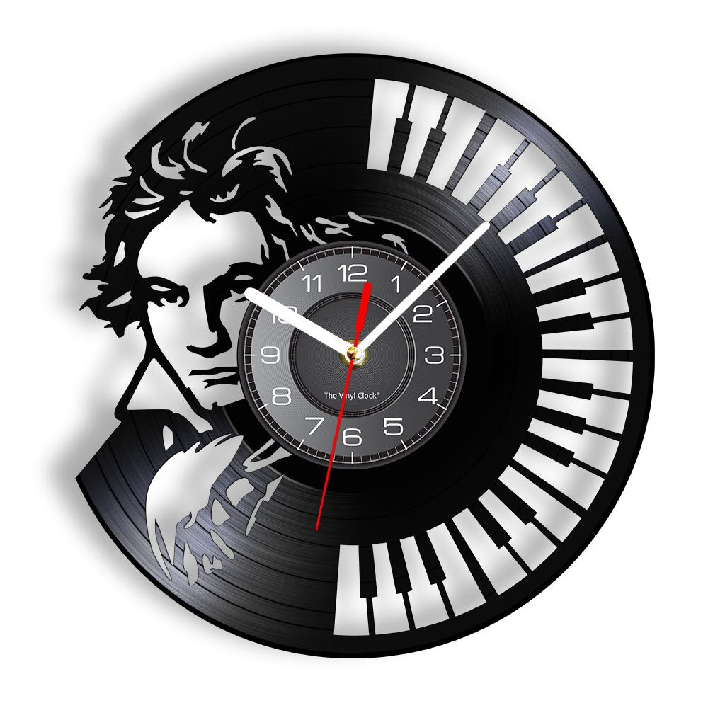 Everyday.Discount wallclock music instruments designed clock music notes melody musicians ledlight wall clocks unique designed decoration analog not thicking quartz movement frameless luminous wallclock music instruments designed clock 