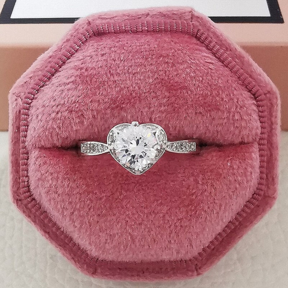 Everyday.Discount women's rings diamond stones crystal zircon inlay silver color rings women romantic cubic zirconia rings cheap everyday wear hypoallergenic famous tiktok pinterest facebook.add  jewelry 