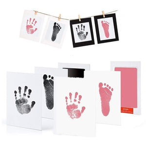 Baby Handprint Footprints Ink Pads Baby Care Environmental