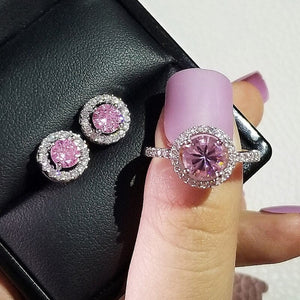 Everyday.Discount women's rings cubic zirconia stone silver rings for women romantic diamond bridal street night everyday wear fashionable rings 