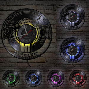 Everyday.Discount wall clocks unique designed decoration analog not thicking ledlight quartz movement frameless luminous wallclock wallclock automotive designed clock wall sign decorative car mechanic wall clock