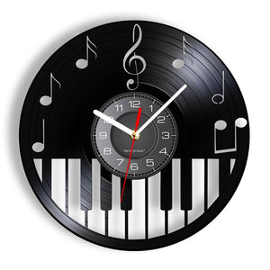 Everyday.Discount wallclock music instruments designed clock music notes melody musicians ledlight wall clocks unique designed decoration analog not thicking quartz movement frameless luminous wallclock music instruments designed clock 