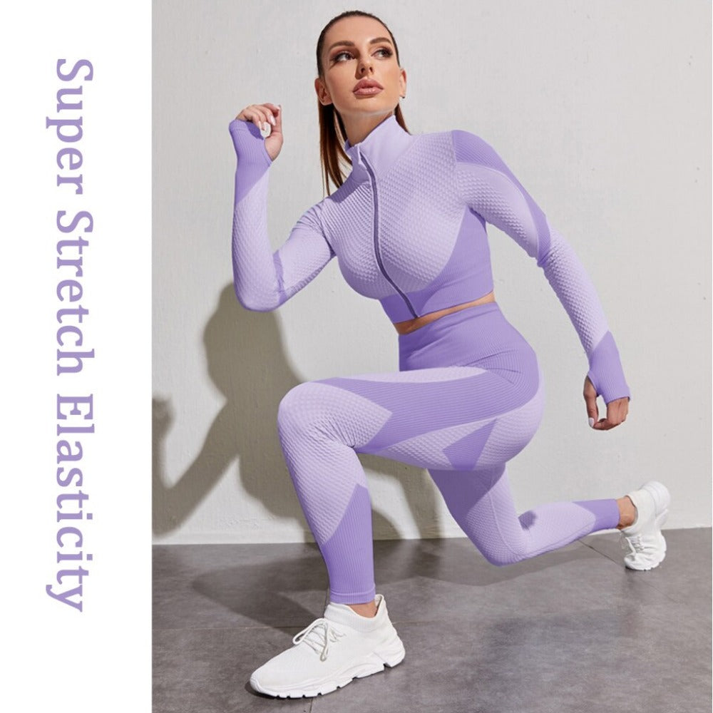 Everyday.Discount gymset clothing sportswear highwaist shorts+bra+coat+pants u.s.a. style workout clothes cotton blends longsleeve bratop and leggings suits free.shipping 