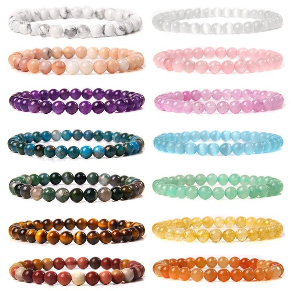 Everyday.Discount unisex beads bracelets buddhism feng shui obsidian stone beads wristband inspiration charm friendship couple lovers friends natural stones vs beaded buddha summer beach cute elastic gemstone quartz beads bracele