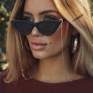 EveryDay.Discount women's cat eye shade for women fashionable sunglasses woman triangular cateye designed sunglasses 