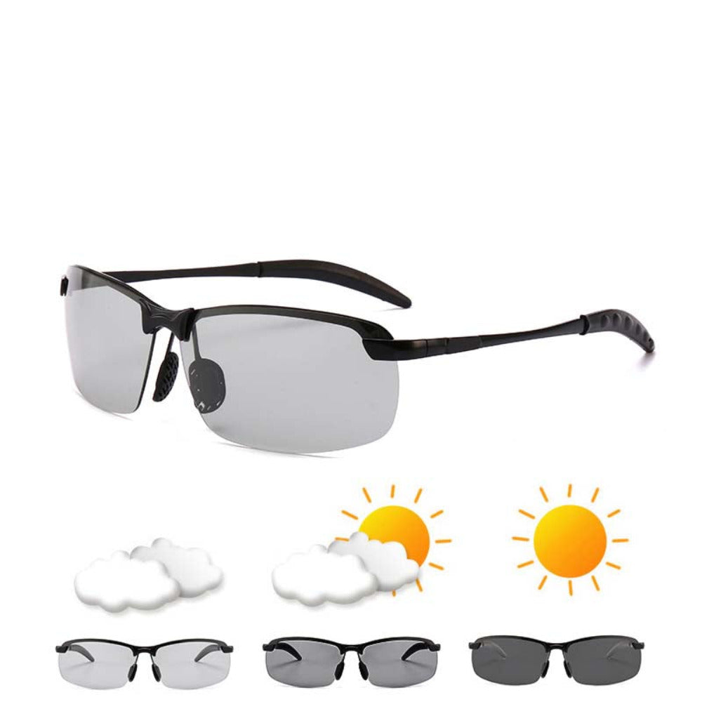Everyday.Discount sunglasses unisex polarized self coloring driving glasses sun dark night discoloration photochromic discoloration sunglasses cabincrew car driving shades eyewear outdoors sports driving cycling hiking beach mountain travelling sun newest stocked eyefashion glasses 