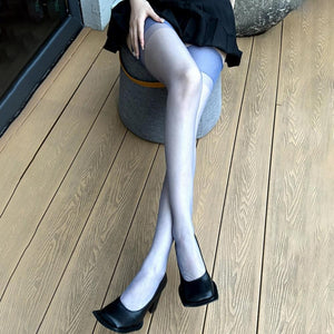 Everyday.Discount buy  women holdup stockings for garterbelt shiny sheer lacetop silk tights natural sensual sexylegs women's above knee length spandex intimate tights that stayup with garterbelts